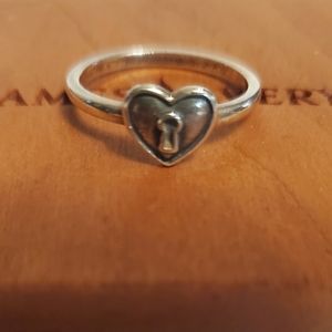 James Avery Retired Love Unlocked Ring , size 6.25?